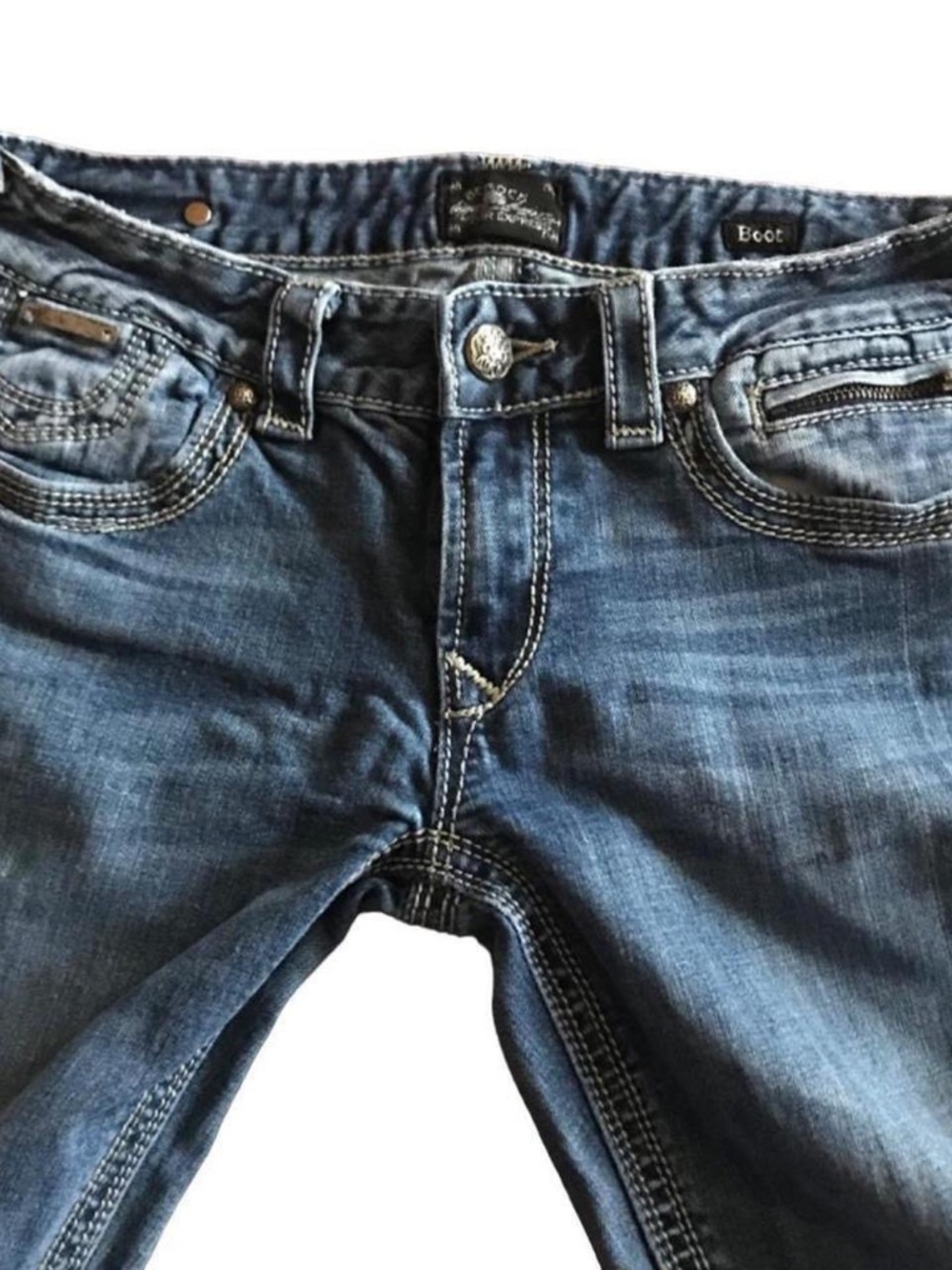 🌹Jeans🌹 Rerock Bootcut Jeans Size 6R - Picture 3 of 4